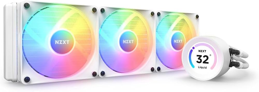 Amazon.co.jp: NZXT KRAKEN Elite RGB 360 White 簡易水冷CPUクーラー