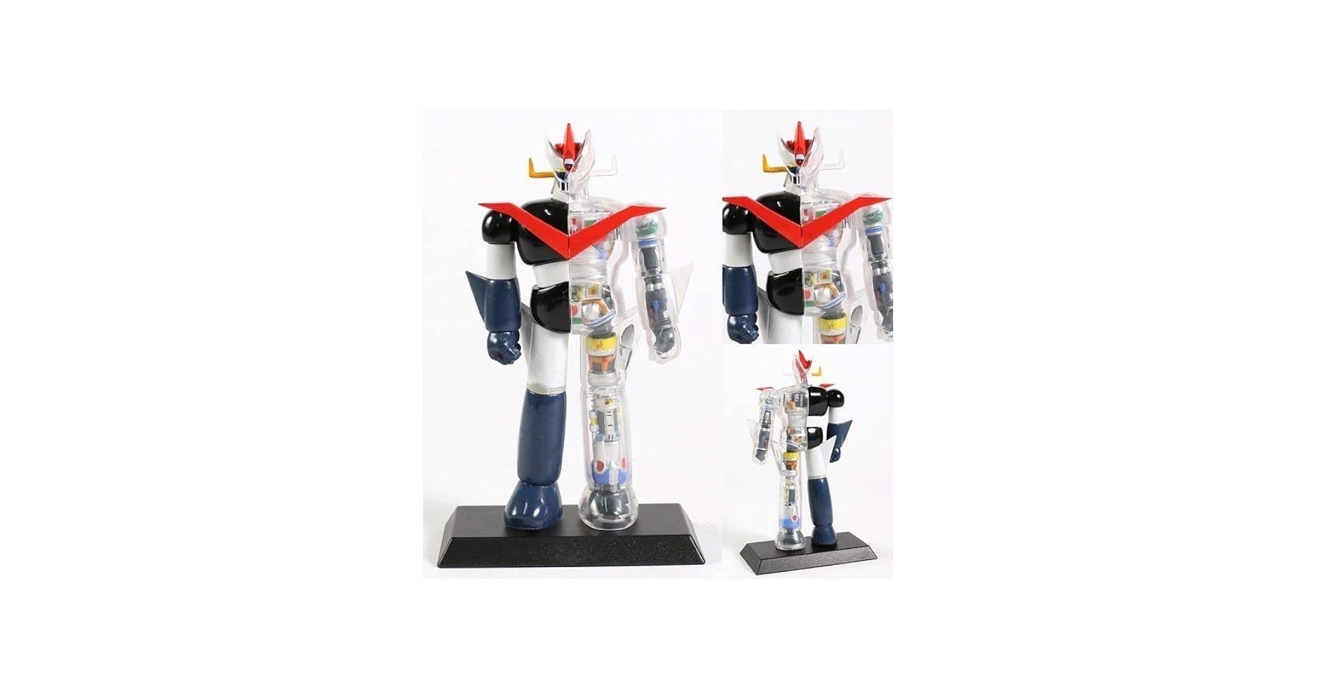 Amazon | マジンガーZ フィギュア ハーフスケルトンVer. PVC 16cm 昭和