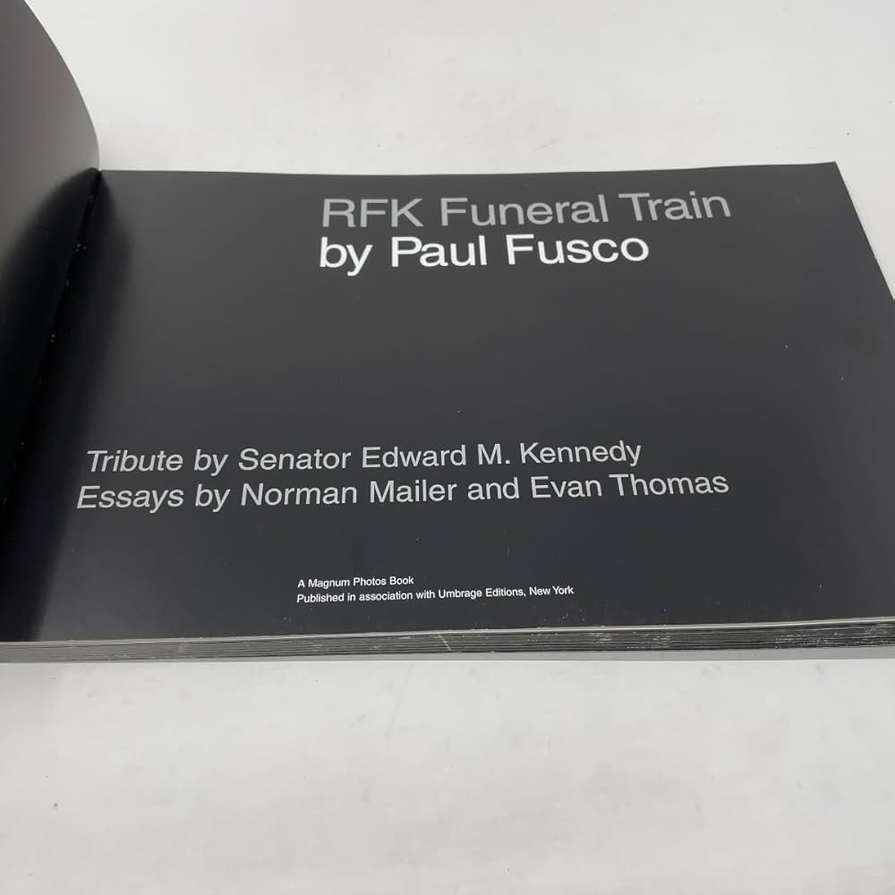 RFK Funeral Train: Fusco, Paul, Mailer, Norman, Thomas, Evan