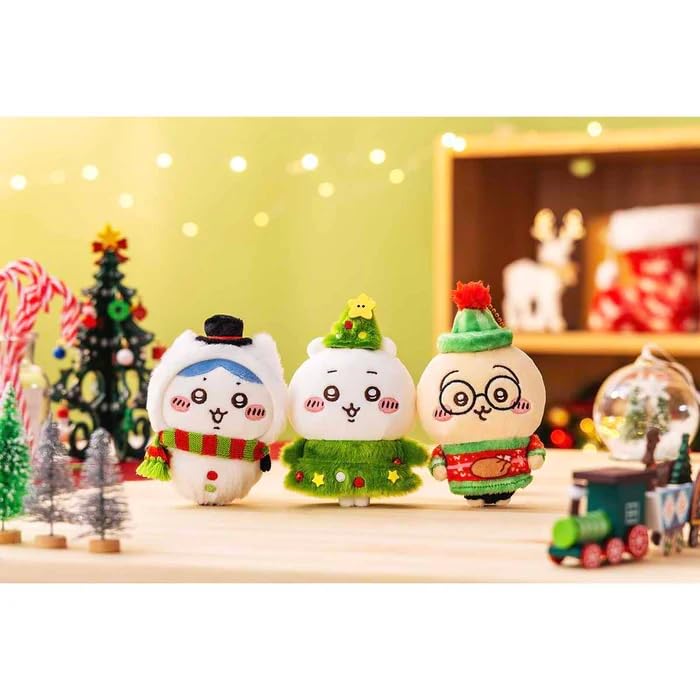 Amazon.co.jp: ちいかわ ハッピーホリデーなマスコット ぬいぐるみ