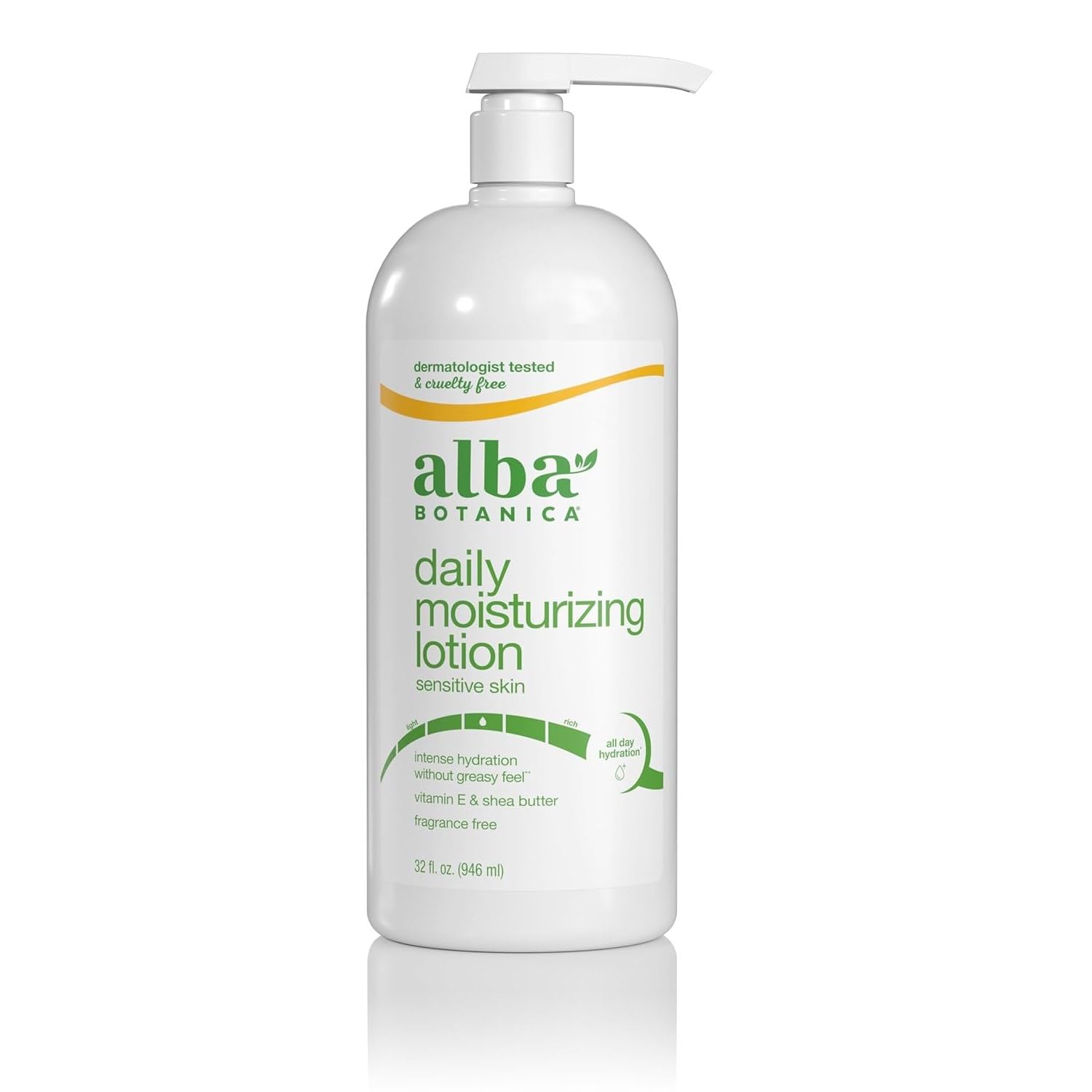 Amazon.com : Alba Botanica Lotion Emollient Unscented, 32 Fl Oz