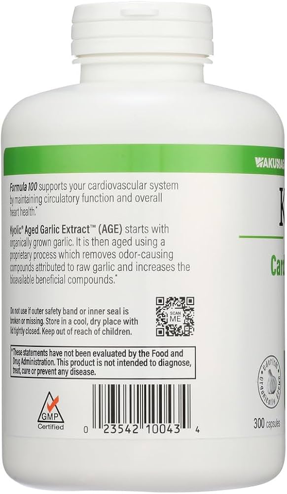 Amazon.com: Kyolic Aged Garlic Extract - Original Cardiovascular