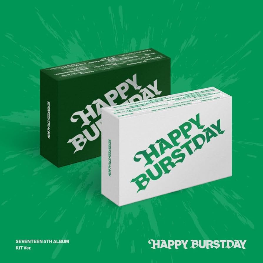 Amazon.com: SEVENTEEN - 5th Full Album [HAPPY BURSTDAY] NEW