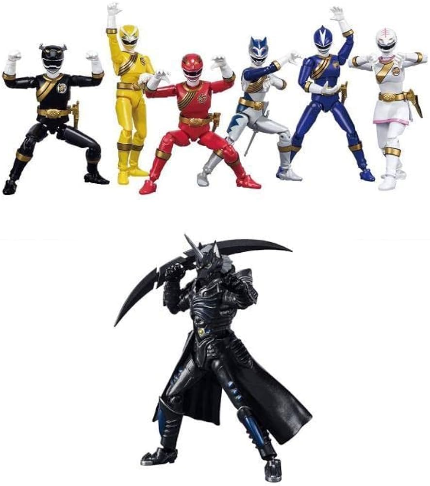 ジ*ジ様 未開封 SHODO SUPER 狼鬼 百獣戦隊ガオレンジャー スーパー ジ