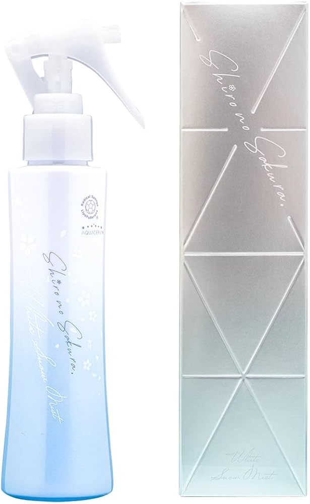 Amazon.co.jp: シロノサクラ｡ 透明感 ミスト 美容液 スプレー 雪模様