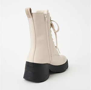 Amazon | [ダイアナ] ﾌﾟﾗｽﾀﾞｲｱﾅショートブーツ 白 アイボリー 22.5cm