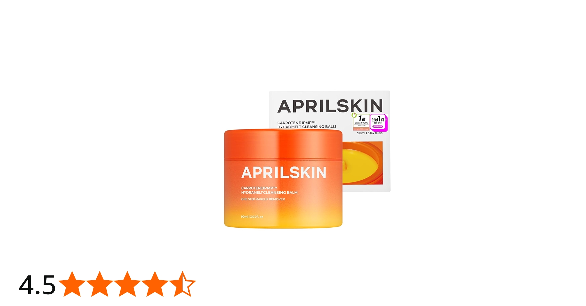 Amazon | APRILSKIN カロテンIPMPとろけるクレンジングバーム 毛穴の