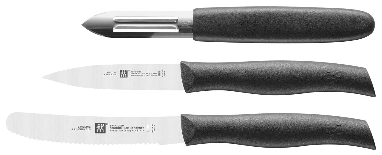Amazon.com: ZWILLING 38738-000-0 TWIN Grip Set of knives, 3 pcs