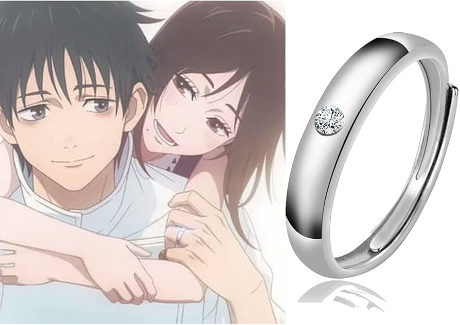 Amazon.co.jp: HUAIHAI リング 呪術迴戦 劇場版 指輪 乙骨憂太 祈本