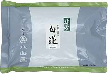 Amazon | 【丸久小山園】 加工用抹茶 白蓮(びゃくれん) 500gアルミ袋