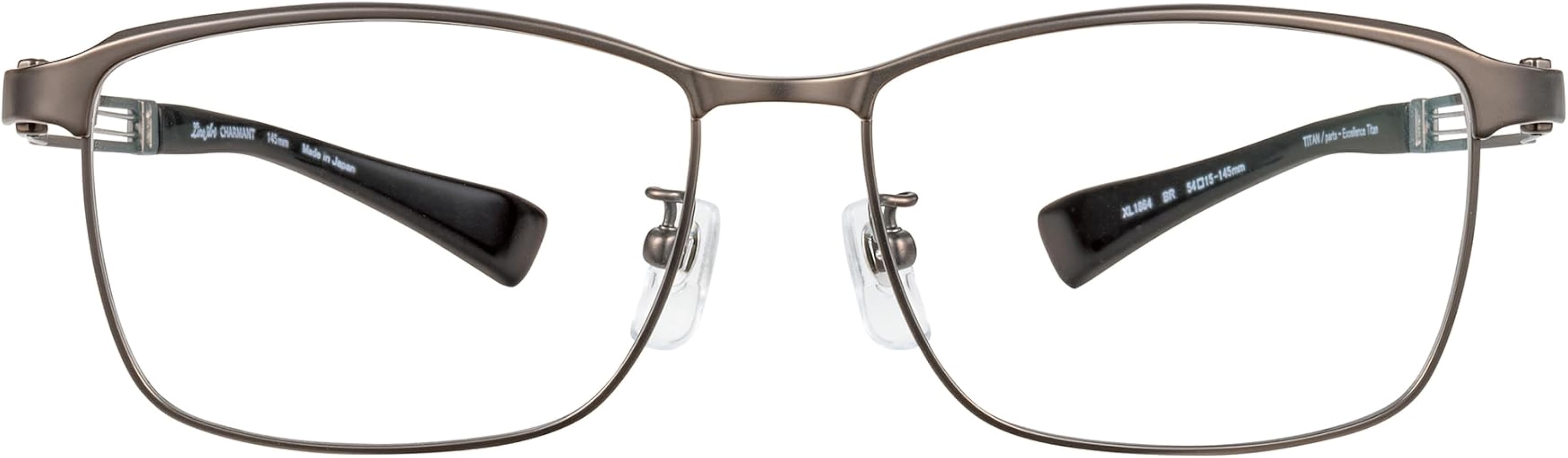 Amazon | [Line Art] シャルマン メンズ メガネフレーム Quattro