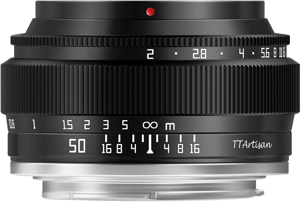 Amazon.co.jp: TTArtisan 50mm F2 Xマウント MF 単焦点レンズ フル