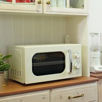 Amazon | ユアサプライムス レトロ電子レンジ 17L 単機能 PRE-702B
