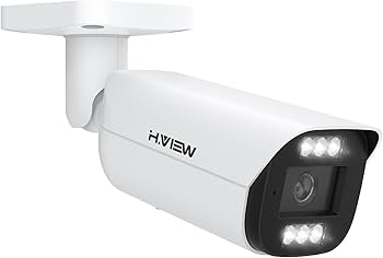 Amazon.co.jp: 【人体検知・発光威嚇・双方向音声】H.View 防犯カメラ