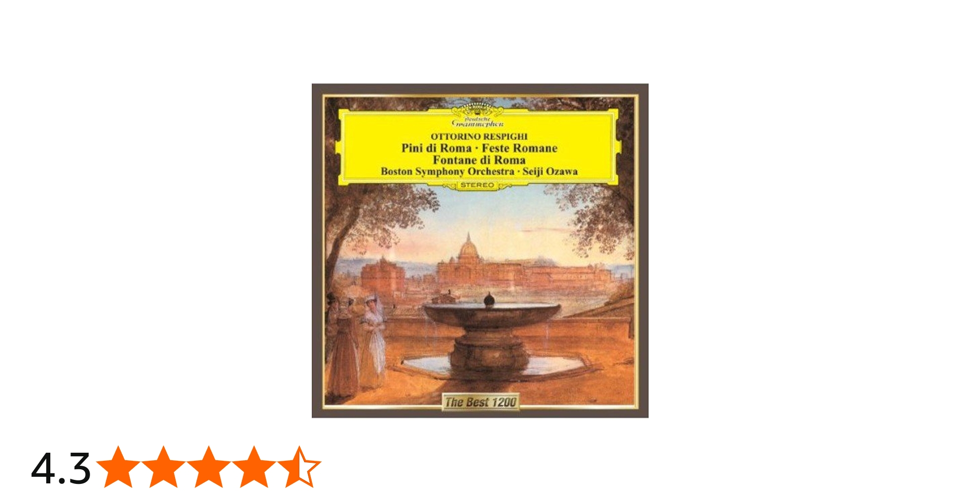 Amazon.co.jp: レスピーギ:交響詩「ローマの松」「ローマの祭り