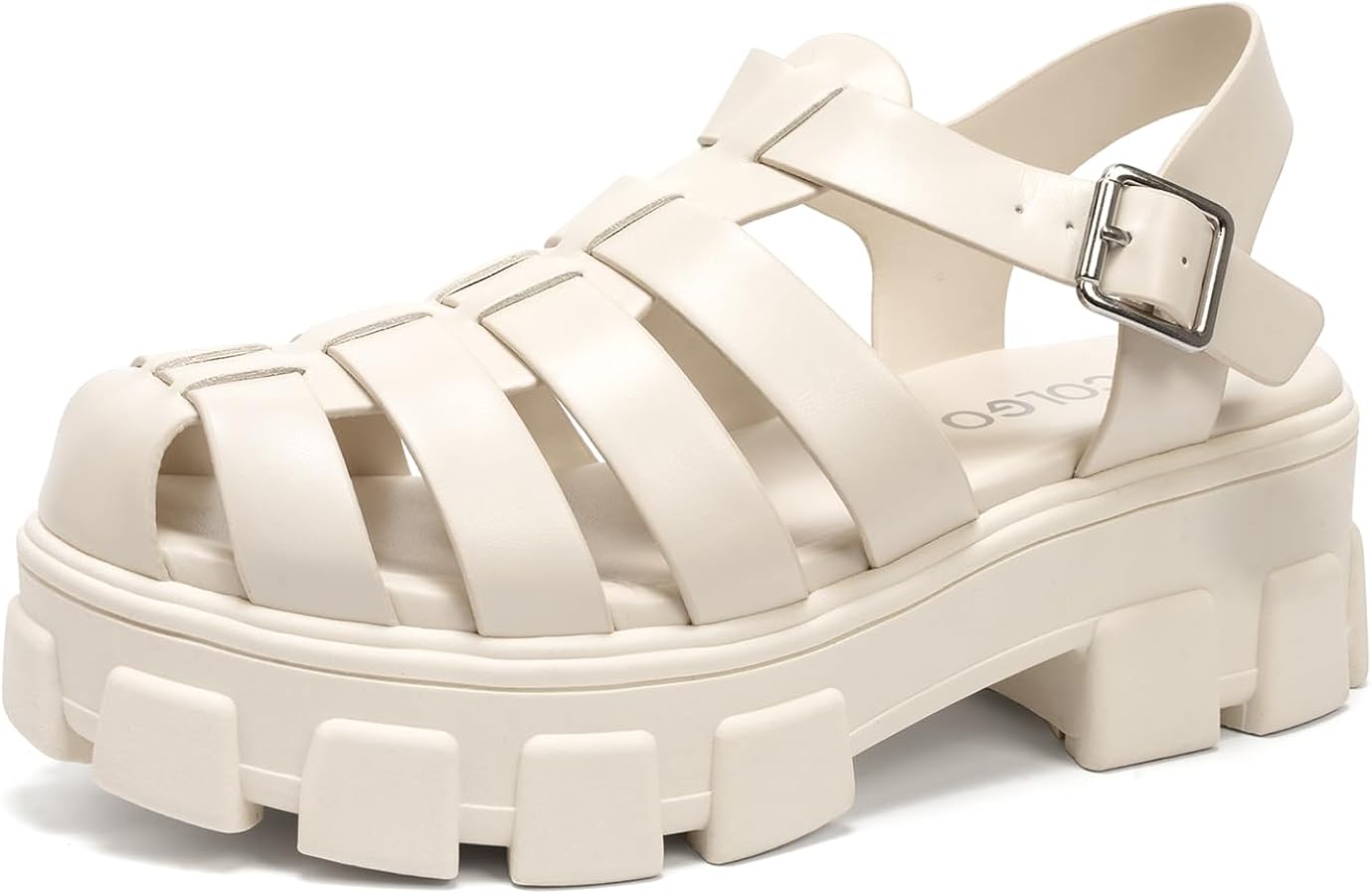 Amazon.com | Colgo Womens Platform Wedge Sandals Chunky Block