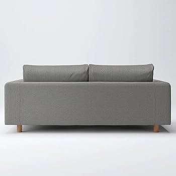 Amazon｜無印良品 カバー 杢グレー 綿帆布 ソファ本体 2.5シーター
