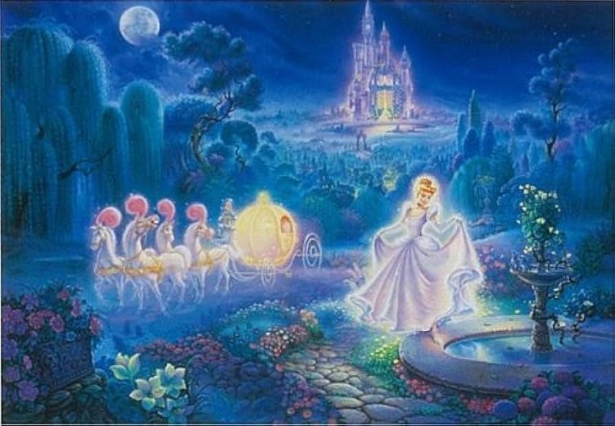 Amazon.co.jp: 500ピース ジグソーパズル 隠し絵 シンデレラ