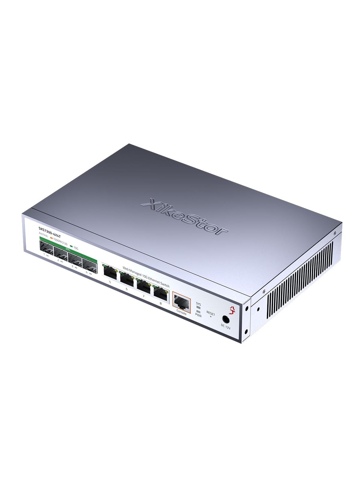 Amazon.com: XikeStor L2 Managed 8 Port 10G Ethernet Switch, 10Gb