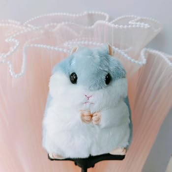 Amazon.com: ZAYOIZY 2 Pack Plush Hamster Keychain Backpack Charms