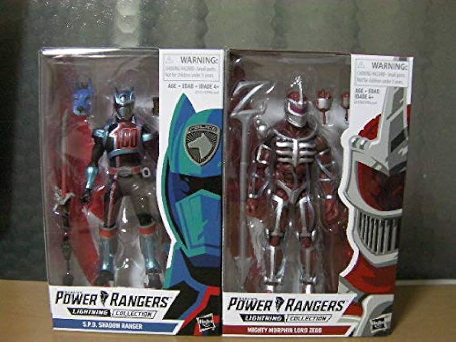 Amazon | 未開封 ハズブロ パワーレンジャー ライトニング シャドー