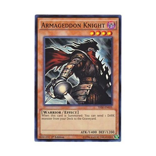 Amazon.co.jp: 遊戯王 英語版 THSF-EN035 Armageddon Knight 終末の