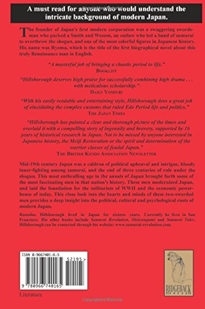 Amazon.com: Ryoma: Life of a Renaissance Samurai: 9780966740165