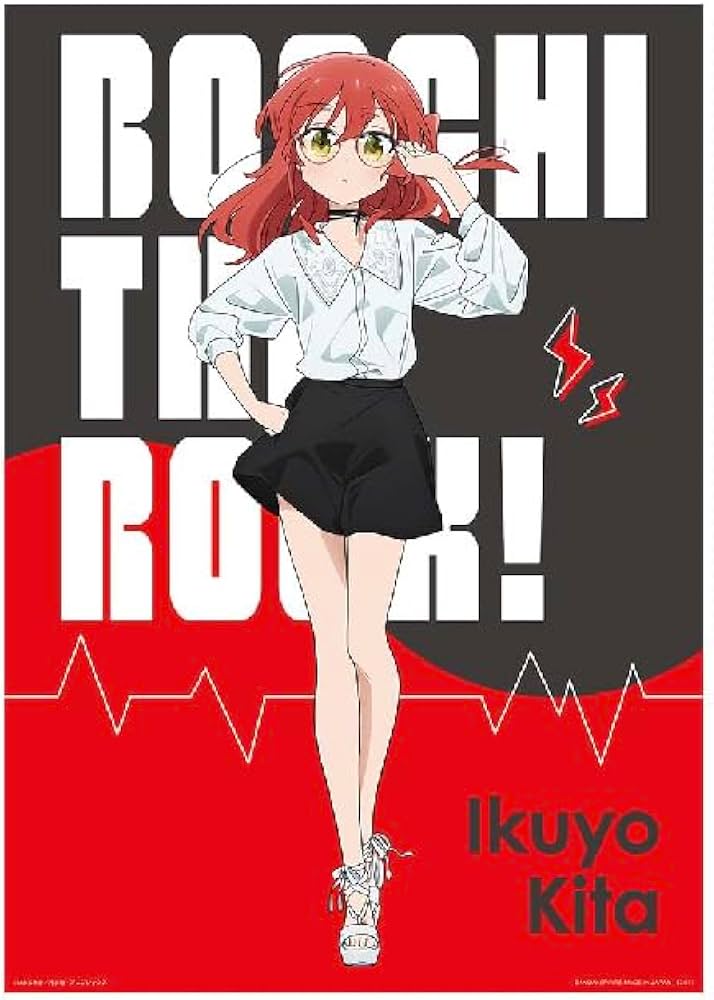 Amazon.co.jp: 一番くじ ぼ*っち・ざ・ろっく！ D賞 喜多郁代 ポスター