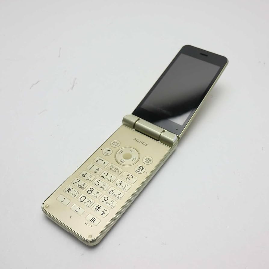 Amazon.co.jp: Sharp Softbank 601SH Aquos Mobile Phone 2 Gold
