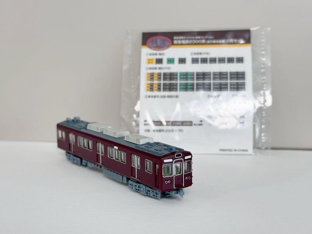 鉄道コレクション 阪急2300系 非表示幕車 2両セット 鉄コレ Yahoo
