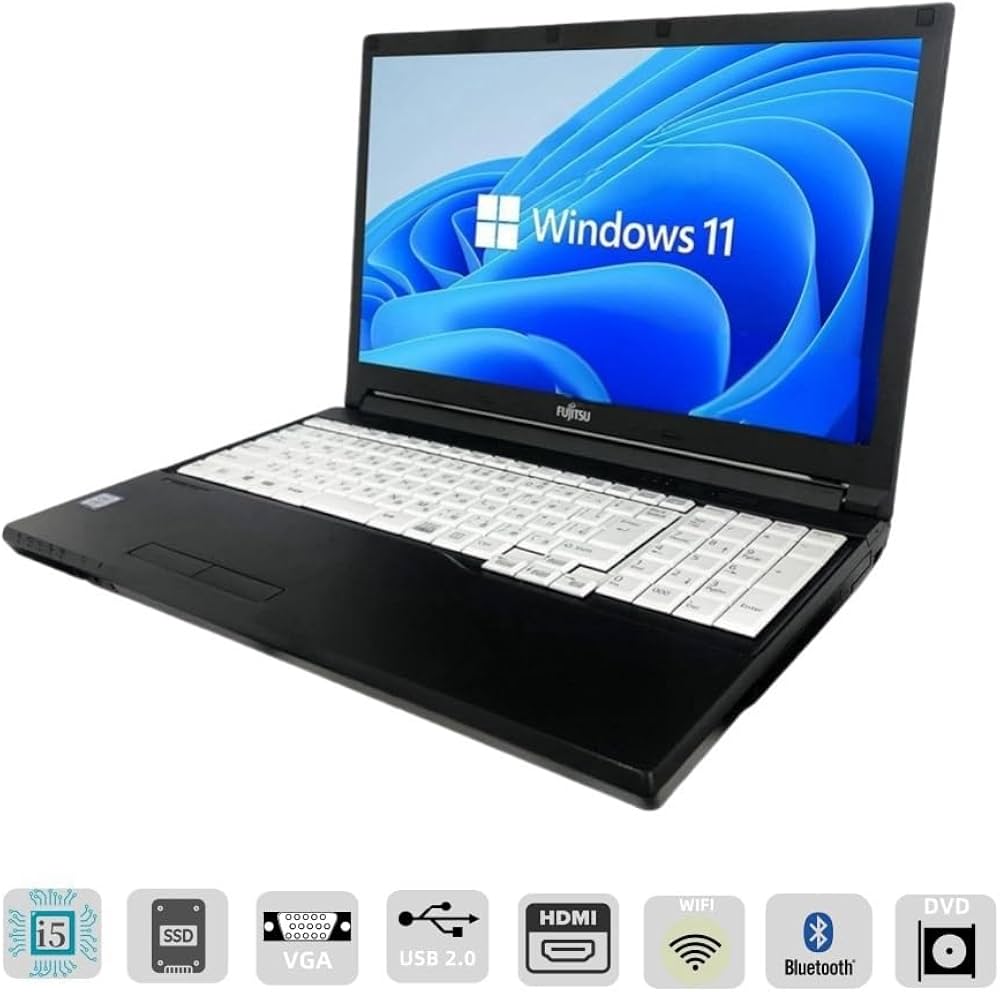 Amazon.co.jp: Toshiba Dynabook B65/B55 15.6-inch Laptop, Core i5