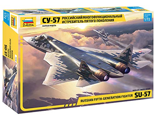 Amazon | ZVEZDA 7319 - ロシア第5世代戦闘機 SU-57 - プラモデル