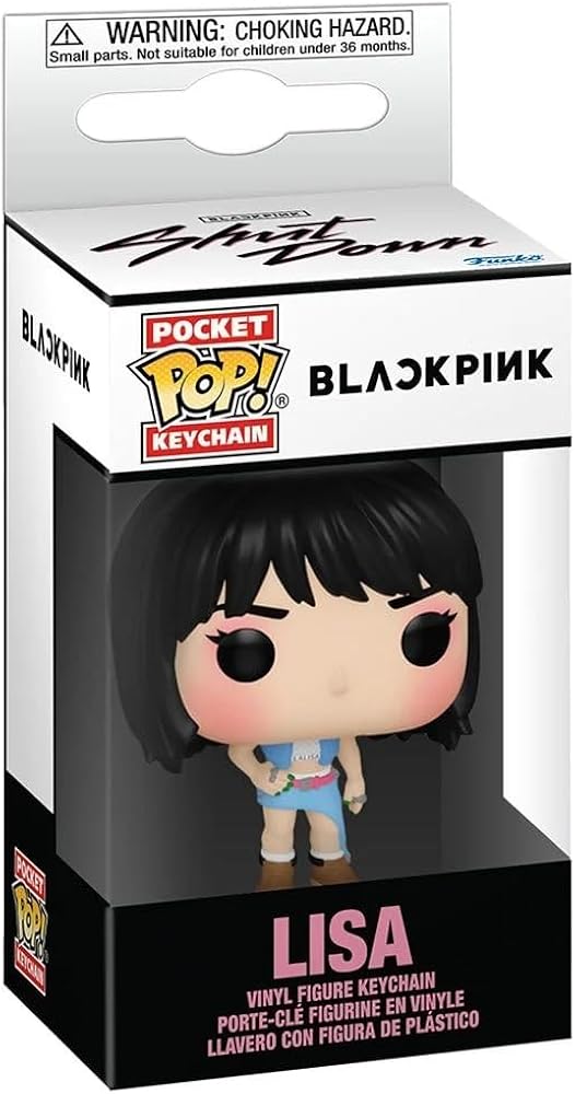 Amazon.co.jp: FunKo POP!キーチェーン:ブラックピンクバンドル リサ