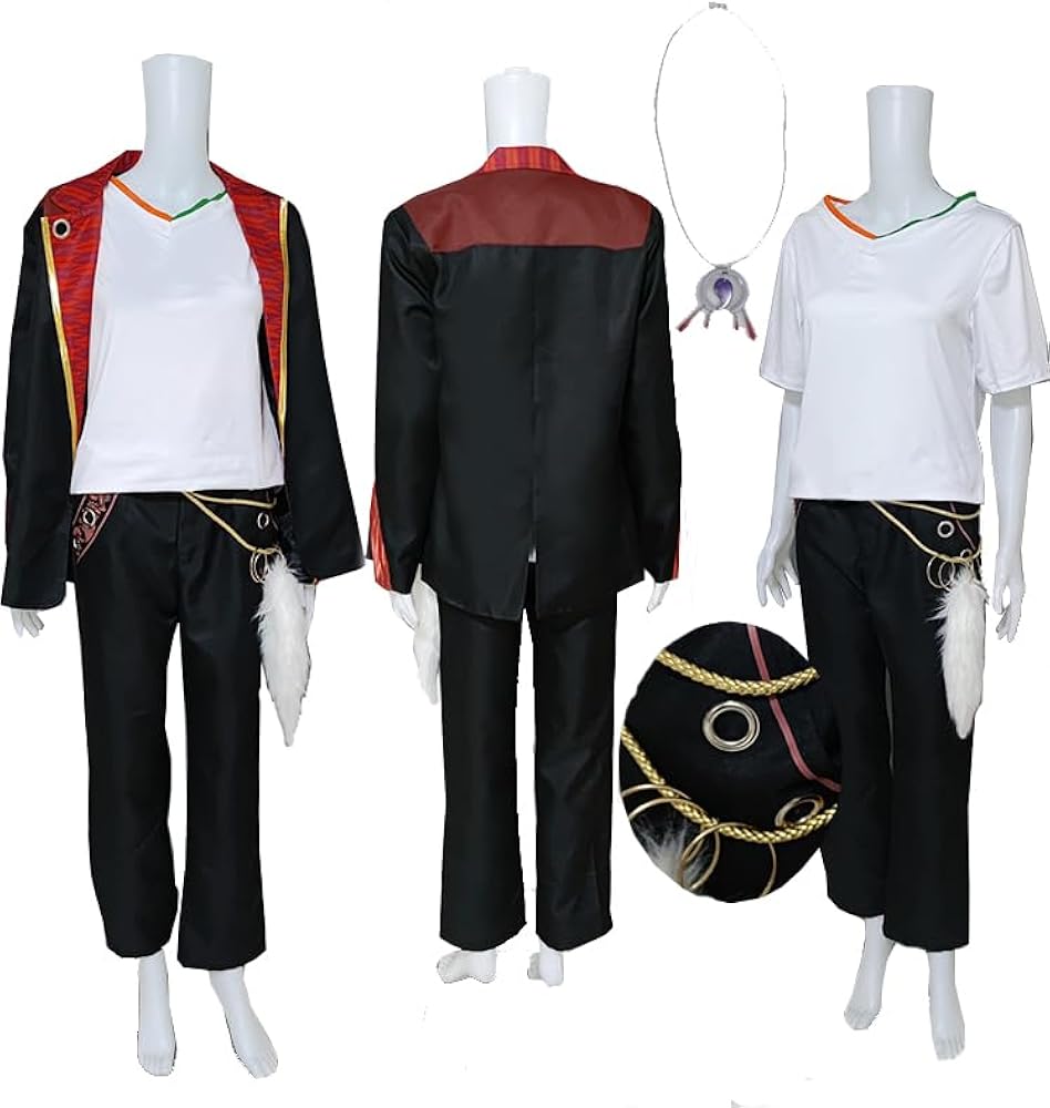 Amazon.co.jp: [楽コス] 伏見ガク コスプレ 衣装 ふしみがく Vtuber 服