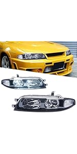 Amazon | Archaic スカイライン 9代目 R33 GTS GTST 前期用 ヘッド