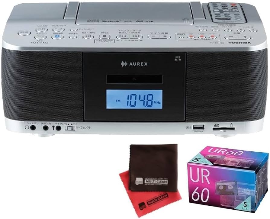 Amazon.co.jp: 東芝 CDラジカセ シルバー TY-CDX92(S) カセットテープ