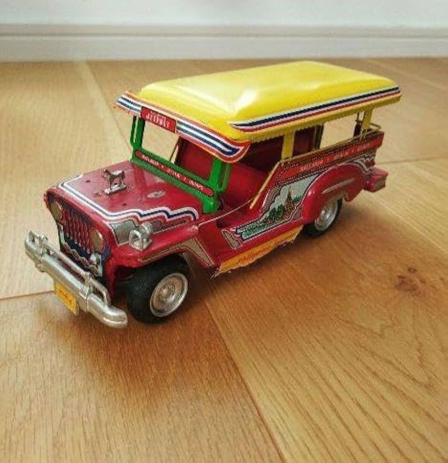 Amazon.co.jp: フィリピンタクシー jeepney ジプニー ブリキ ミニカー