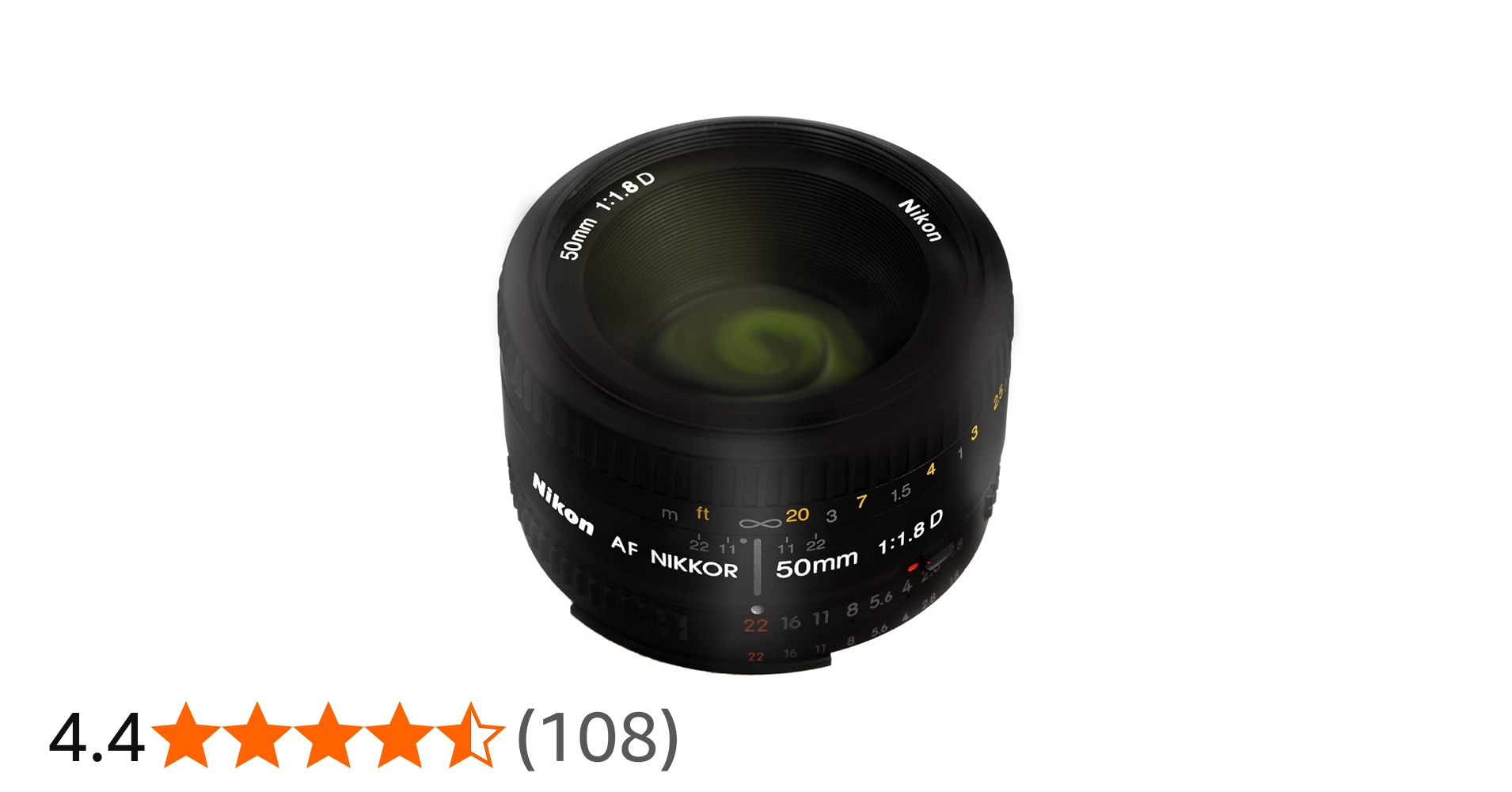 Amazon | ニコン AF FX NIKKOR 50mm f/1.8D レンズ オートフォーカス