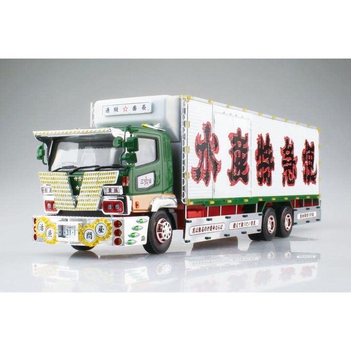 Amazon | アオシマ オンライン デコトラ 通販番長 トラック