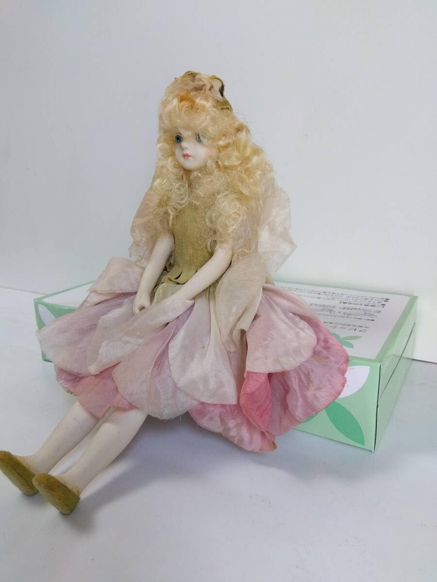 Amazon | 若月まり子 ビスクドール 陶器 人形 妖精 Mariko Wakatsuki