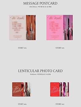 Amazon.com: UNIS WE UNIS 1st Mini Album UNIVERSE TICKET Debut