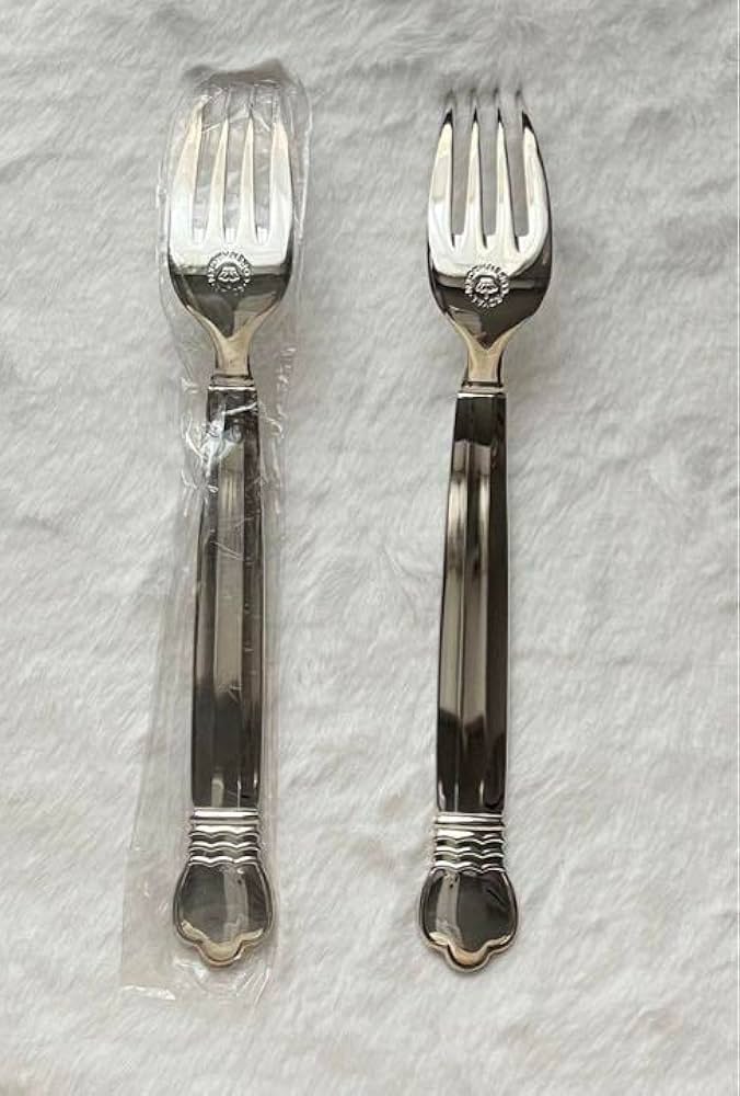 Amazon.co.jp: 貴重純銀 ロイヤルコペンハーゲン カトラリー ディナー