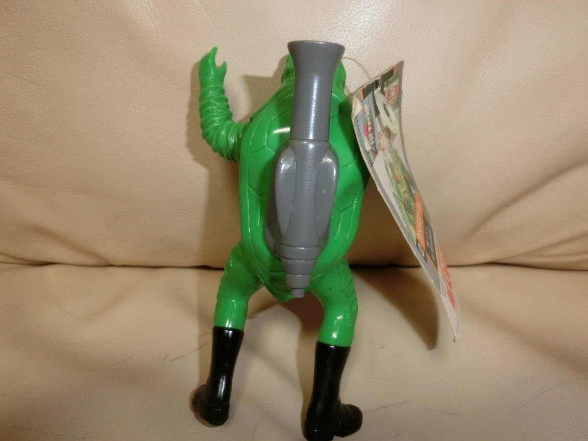 Amazon.co.jp: ライダー怪人シリーズから カメバズーカのソフビ、タグ