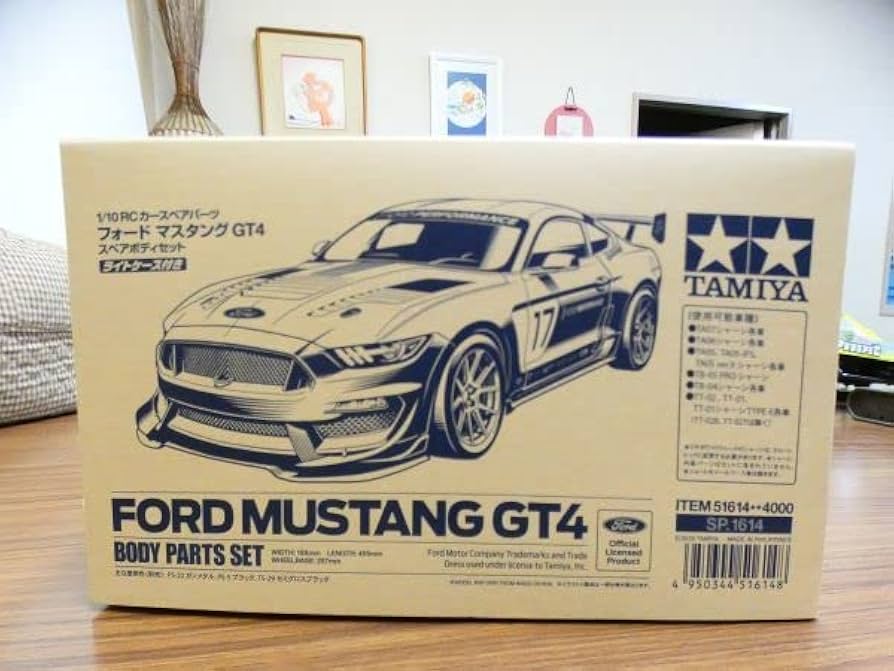 Amazon.co.jp: タミヤ SP.1614 1/10RC フォード マスタング GT4 スペア