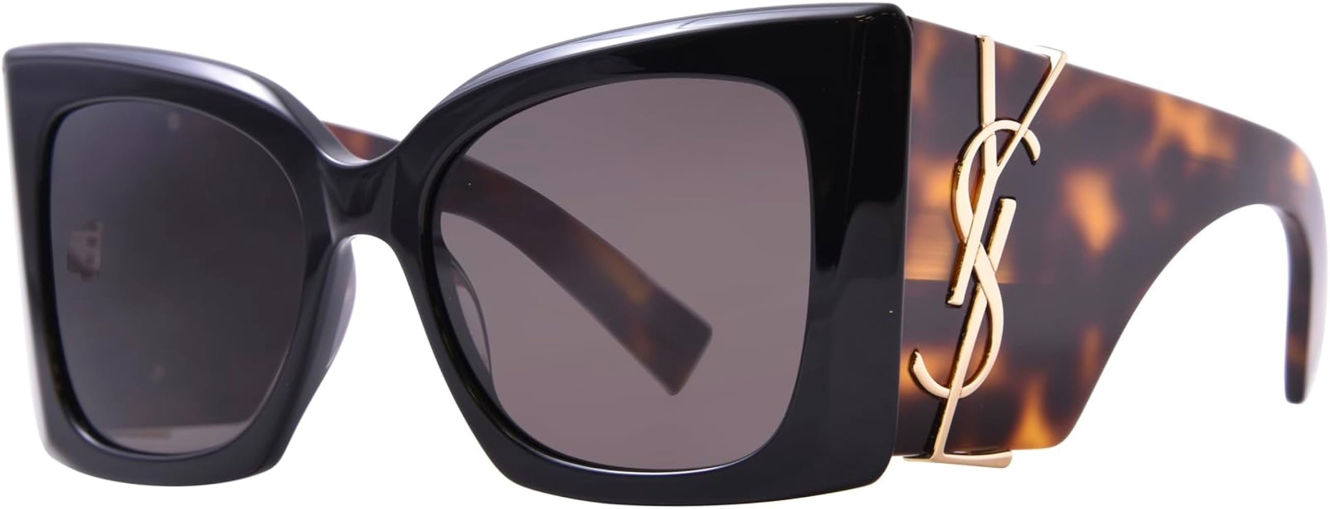 Saint Laurent Blaze SL M119 003 Sunglasses Women's Black/Havana