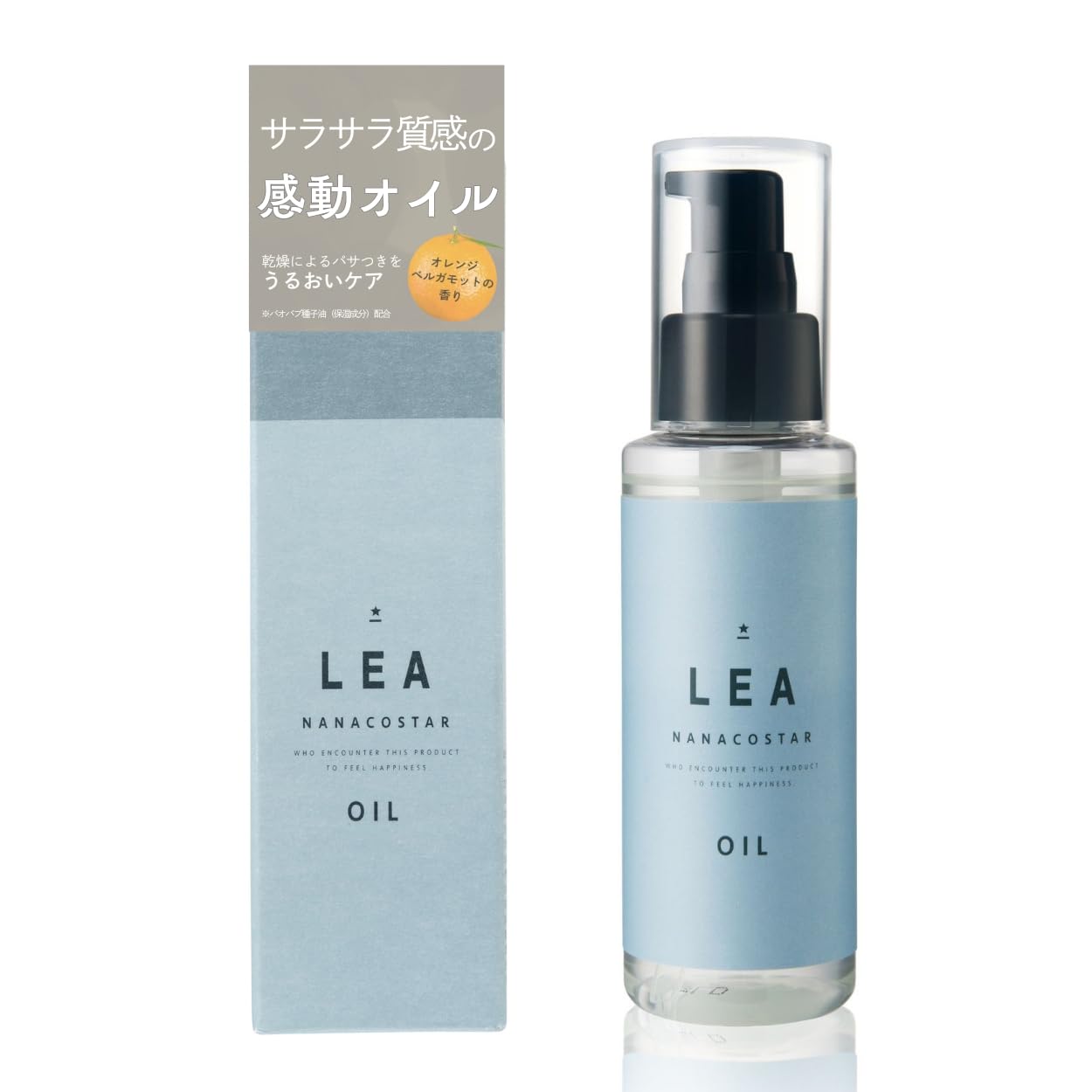 Amazon | ナナコスター LEA ヘアオイル 100ml オレンジベルガモットの