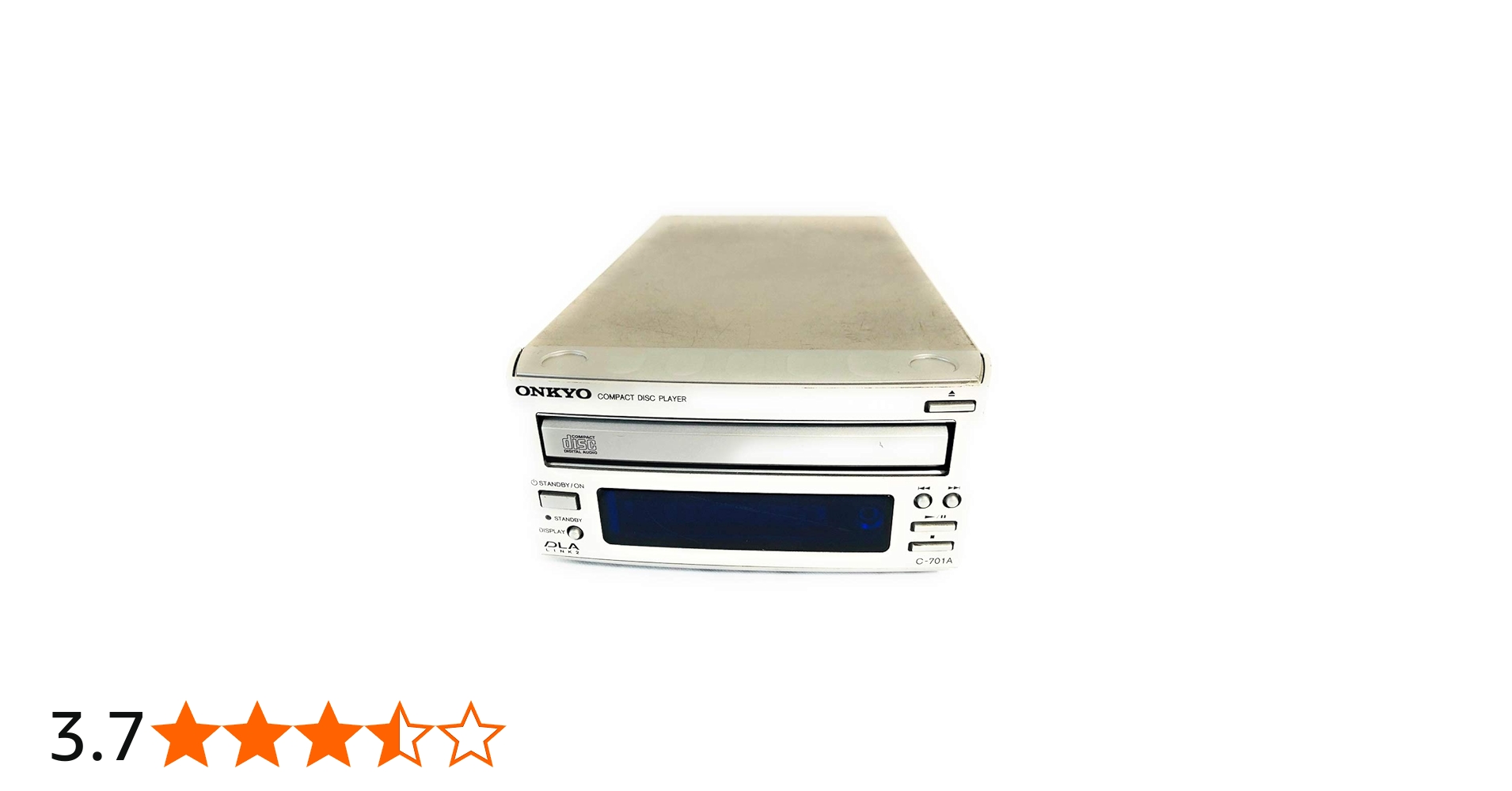 Amazon.co.jp: ONKYO INTEC155 CDプレーヤー C-701A(S) /シルバー