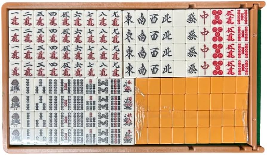 Amazon.co.jp: アモスアルティマ専用麻雀牌 黄色 全自動麻雀卓用