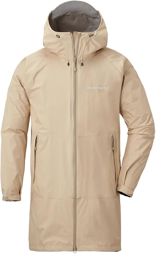 Amazon | モンベル・国内正規品 パックラップ レインコート アイボリー