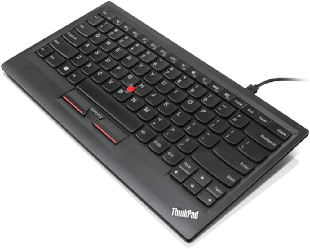 Amazon | Lenovo ThinkPad Compact USB Keyboard with TrackPoint